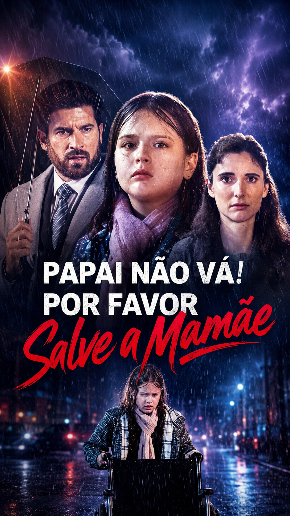 Capa de Papai Não Vá! Por Favor, Salve a Mamãe